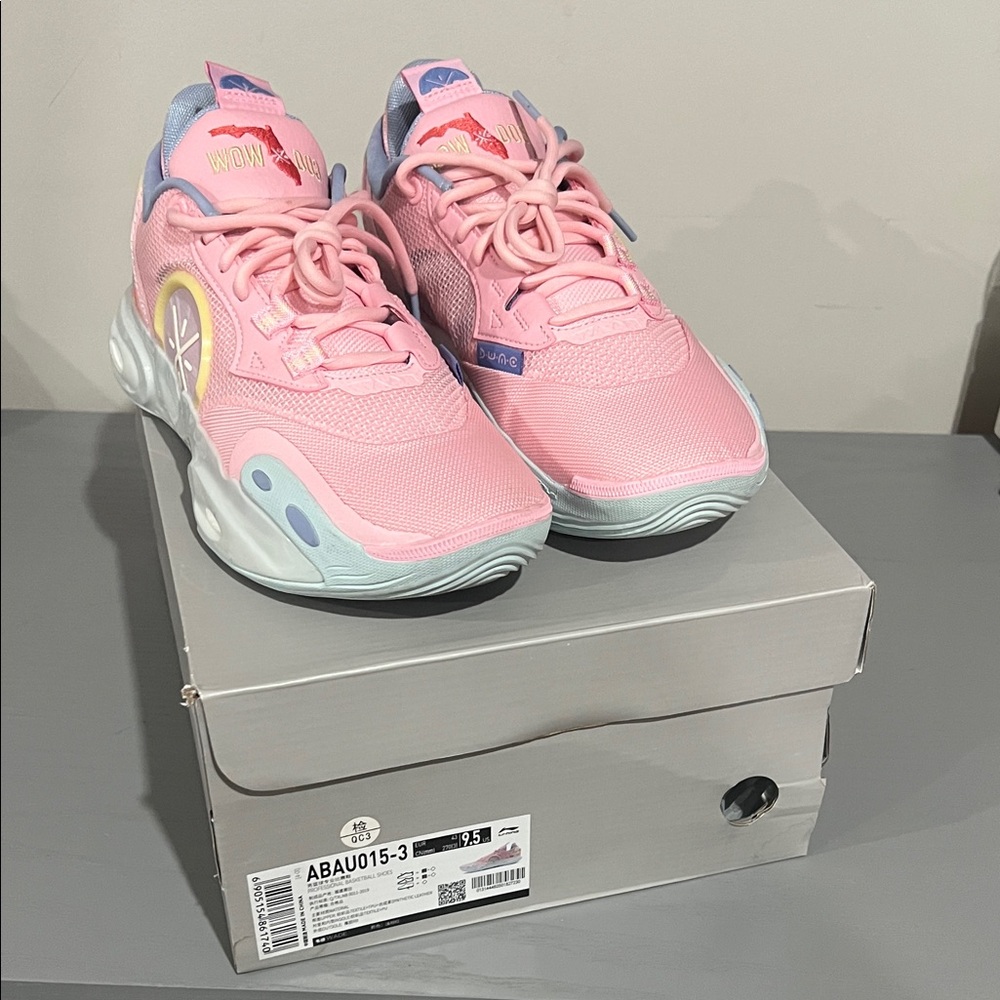 Way of Wade All City 12 Pink Pastel Athletic Sneakers
